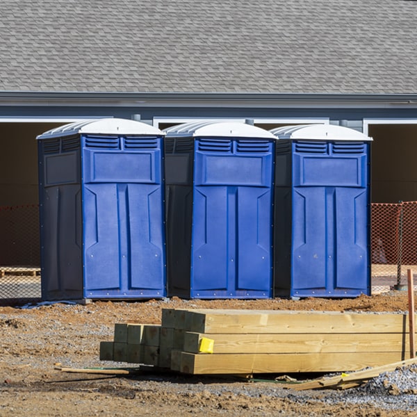 do you offer hand sanitizer dispensers inside the porta potties in Stickney South Dakota